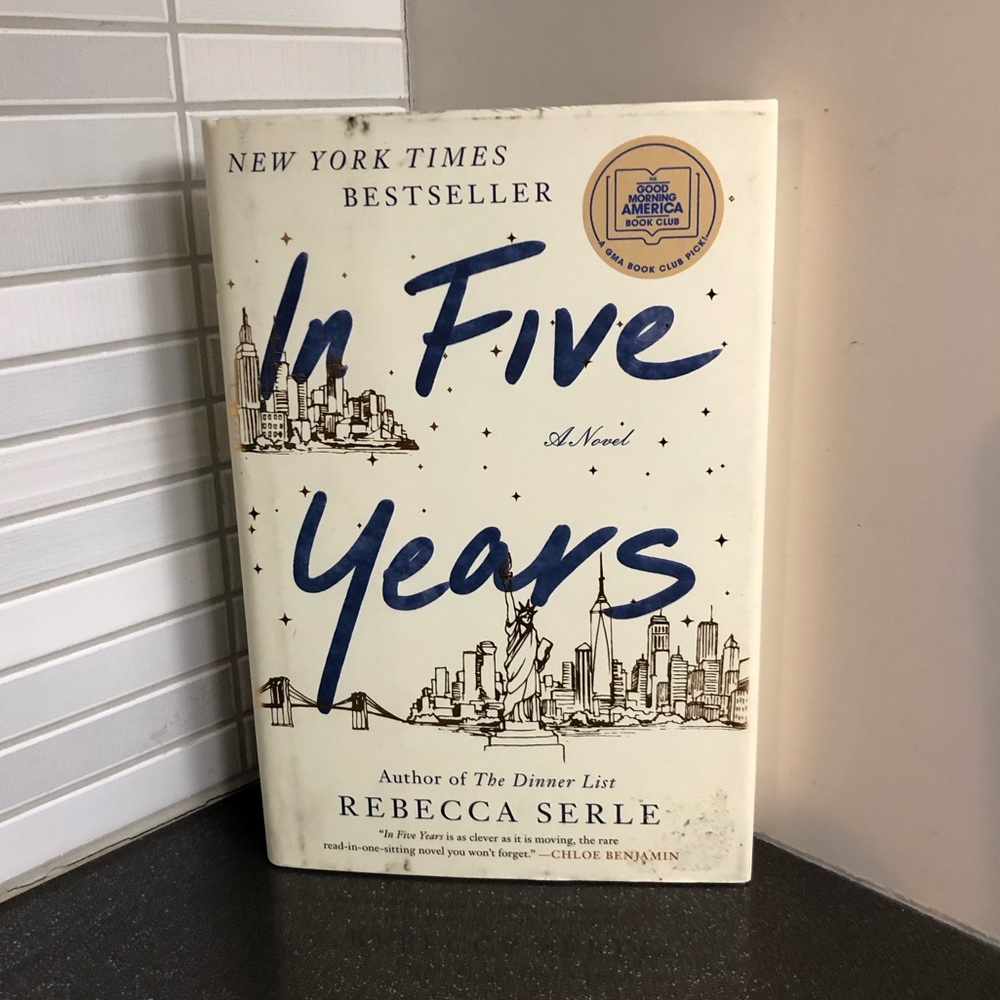 In Five Years hardcover book